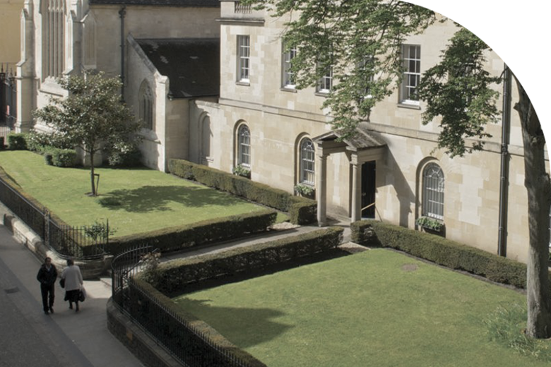 Aerial view of St Peter's College