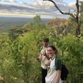 Students in the rainforest