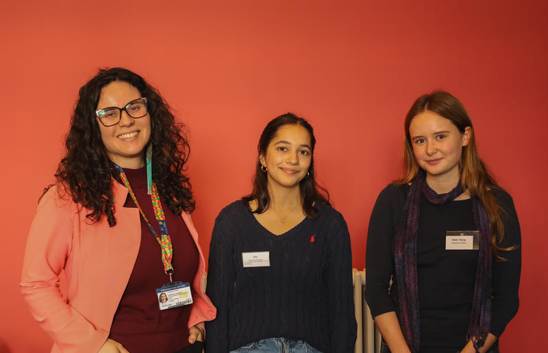 Claudia Coleoni, Isha Yadav, and Rosie Young
