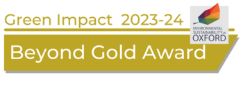 Green Impact 2023-24 Beyond Gold Award
