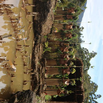 Members of the Yokonda salt pond tribe